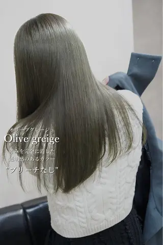 カラー ✨ブリーチなしカラー ×髪質改善✨松村 潤のヘアスタイル