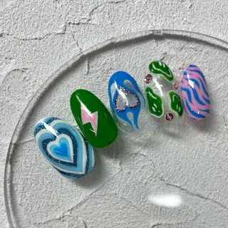 ネイル Nail salon Euphoriaのネイルデザイン