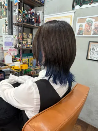 ショート インナーカラー🦔 🐾KEISUKEのヘアスタイル