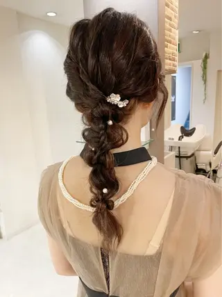 ヘアアレンジ KAI RIKAのヘアスタイル