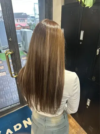 ロング 吉川 眞之亮のヘアスタイル