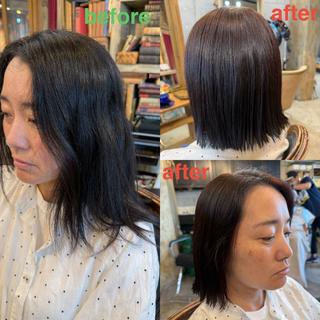 ショート カラー ヘアアレンジ 🍀Ryosuke 🍀のヘアスタイル