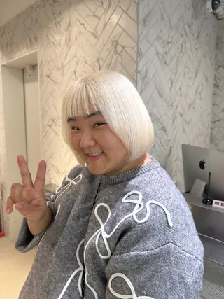 ショート カラー EIGHT/ 琉聖のヘアスタイル