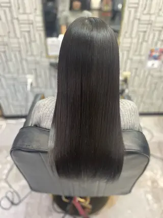 ロング 北村 理奈のヘアスタイル