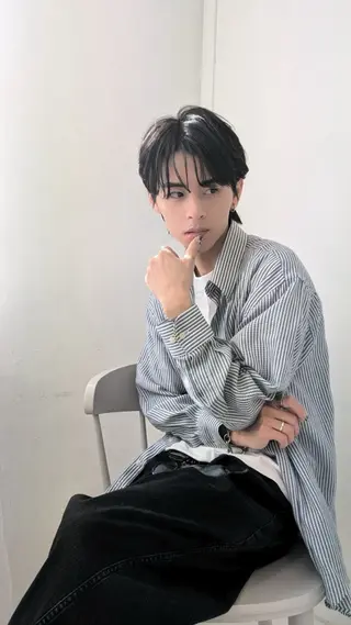 メンズ twig 山田 永嶋芽衣のヘアスタイル