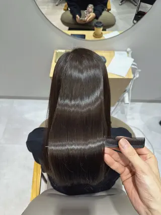 ロング ⭐️縮毛矯正特化 小松邦彦⭐️のヘアスタイル