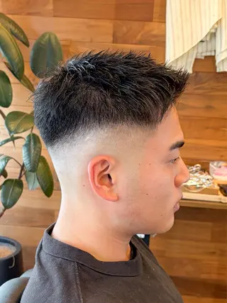 ショート メンズ 三宮メンズカット ヨシイッキのヘアスタイル