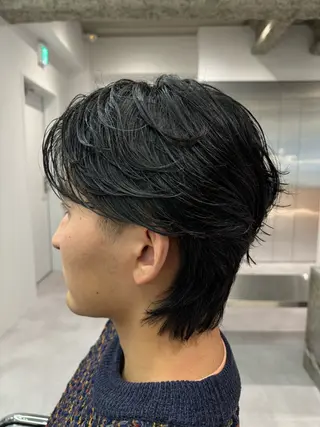 パーマ メンズ メンズ特化ニュアンス パーマ RYOのヘアスタイル