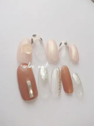 ネイル ✯.。 arbre  nail 。✯.のネイルデザイン