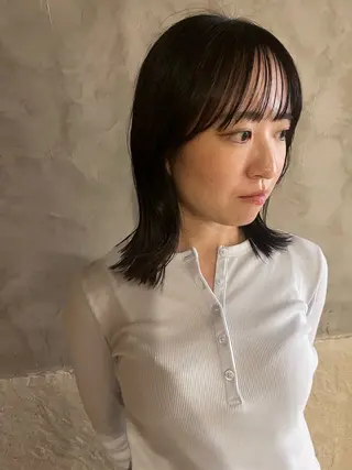 ミディアム くるみ🩰/ボブ レイヤー/暖色カラーのヘアスタイル