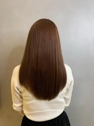 ロング 土佐 優奈のヘアスタイル