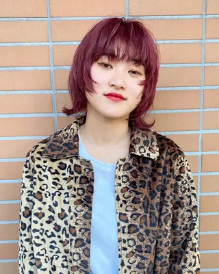 ショート ミウ☆ ブリーチダブルカラーのヘアスタイル