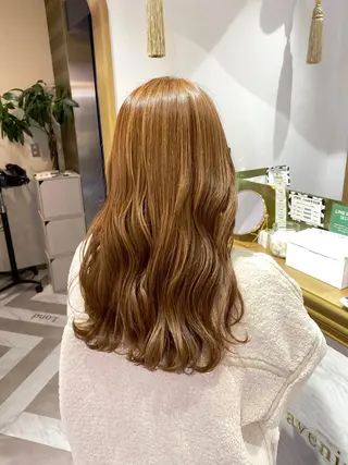 ロング レイヤーカット /透明感カラー西田のヘアスタイル