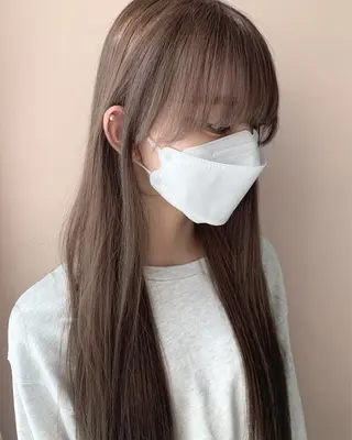 ロング カラー hubhair レイヤー/透明感のヘアスタイル