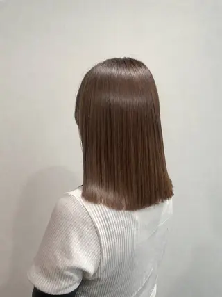 カラー ‎小倉/透明感カラー ‎🤍￤ゆうか🎀のヘアスタイル