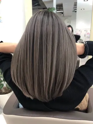 ロング カラー 【暖色カラー＋色持ち 重視】💟まなみのヘアスタイル