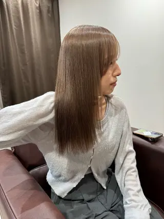 カラー iga/渋谷個室🍀 艶髪カラー✨のヘアスタイル