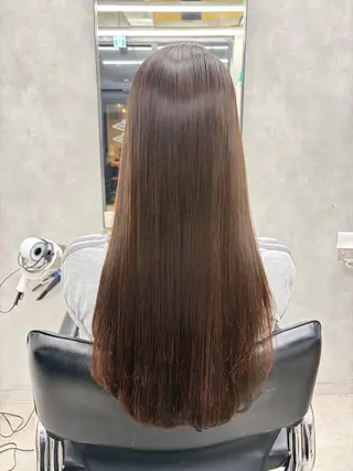 ロング カラー すぐ巻ける縮毛矯正 🍀勝倉　麗のヘアスタイル
