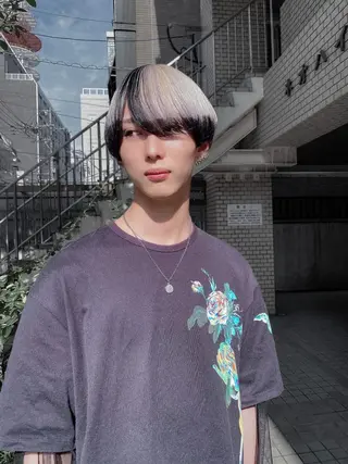 ショート メンズ 松元 優🐺のヘアスタイル