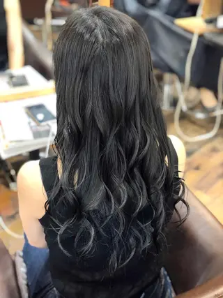 ロング カラー 湘南台ORCO 店長 ✨RYUのヘアスタイル