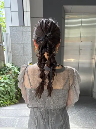 ヘアアレンジ one  chair natsumiのヘアスタイル