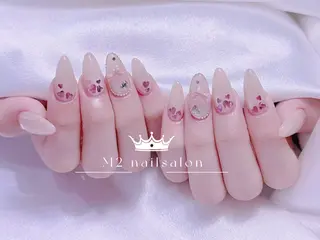ネイル 長さだし専門店 M2 rikaのネイルデザイン