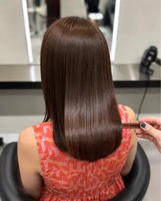 ミディアム カラー 🌈ウルトワ水素 髪質改善naru🌈のヘアスタイル