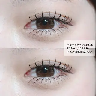 マツエク・マツパ 堀内 優衣💗パリジェンヌのマツエク・マツパデザイン