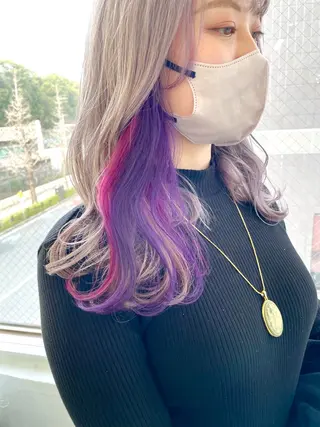 カラー 縮毛矯正練習 モデル募集✨️NOAのヘアスタイル