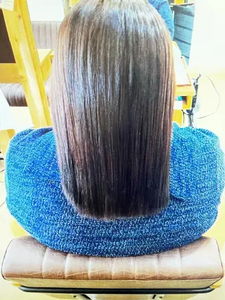 セミロング 平野 竜大のヘアスタイル