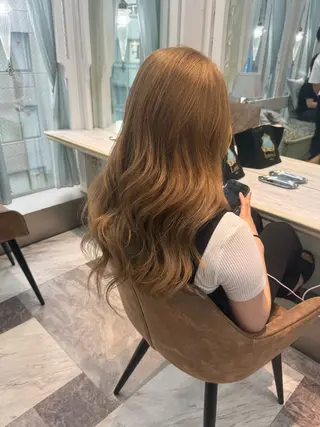 ロング カラー 楓真/ 韓国風カラー💭のヘアスタイル