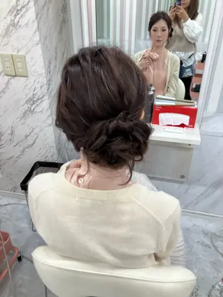 ヘアアレンジ eyelash 大正のマツエク・マツパデザイン