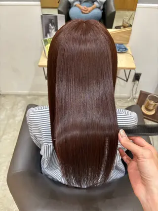 ロング カラー Miloc那覇久茂地 Aino【髪質改善】のヘアスタイル