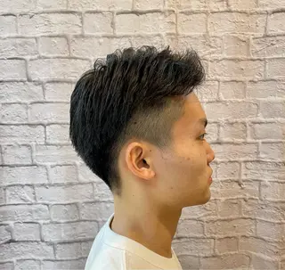 ショート メンズ メンズカット❗️ 岡本晟我のヘアスタイル