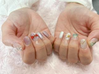 ネイル 前田 りかのネイルデザイン