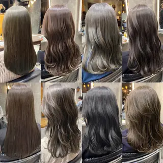 カラー 透明感カラー🌿 グレージュ🐺陽介のヘアスタイル
