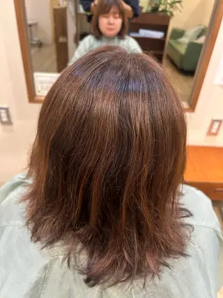 セミロング 宇野井 勝太のヘアスタイル