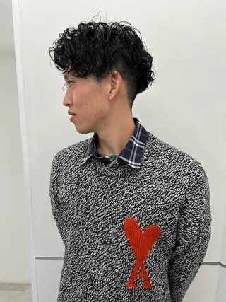 ショート パーマ メンズ 🉐メンズヘア特化 men's/ケンイチのヘアスタイル