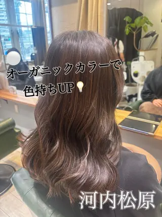 セミロング laffin❁ななみ /パーマスタイルのヘアスタイル