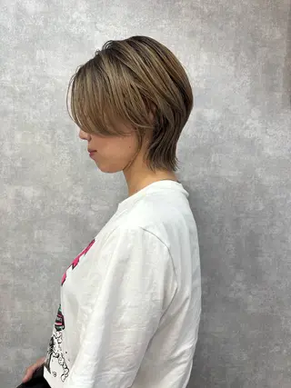 ショート モテ髪/ボブ/ショー ト/アダチフウトのヘアスタイル