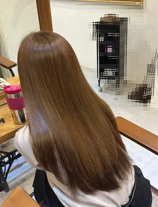 ロング ひらの みきのヘアスタイル