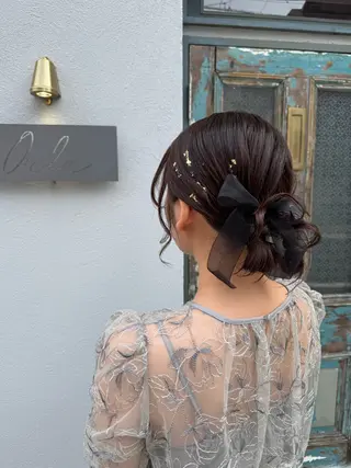 ミディアム ヘアアレンジ Orla 🌿chiekoの眉毛・アイブロウイメージ