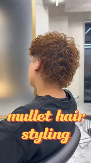 メンズ メンズパーマ 本田 有里のヘアスタイル