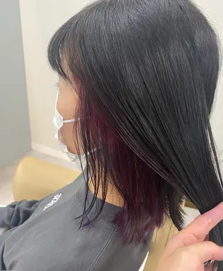 ミディアム カラー 🫧髪質改善/斎藤 奈々/岡山美容師🫧のヘアスタイル