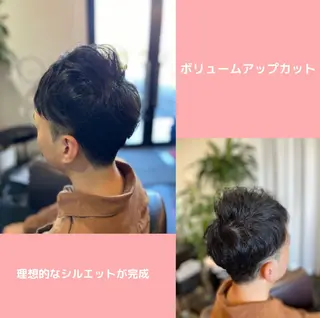 メンズ 薄毛専門 メンズカットREEのヘアスタイル