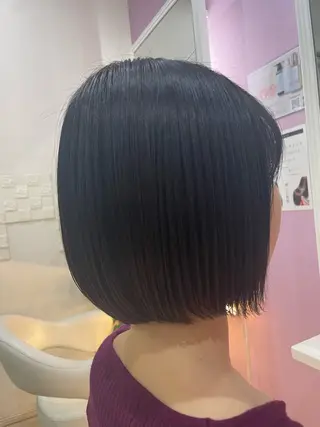 ミディアム 加藤 亜実のヘアスタイル