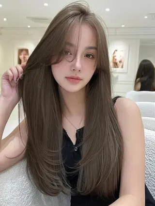セミロング FOCUS JAPAN4のヘアスタイル