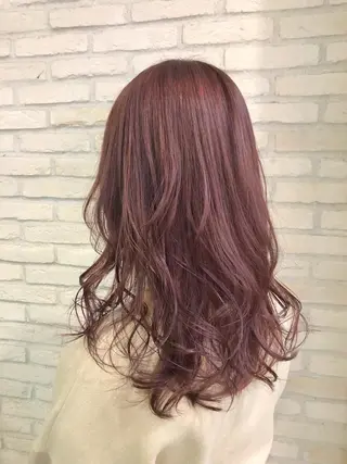 セミロング カラー 大平 美沙のヘアスタイル