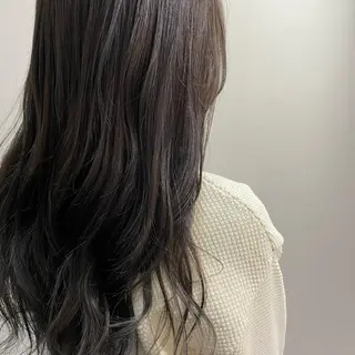 ロング カラー 清村 和音のヘアスタイル