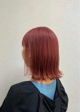セミロング 🤎モテ髪&透明感 ミルクティー🥣🤎のヘアスタイル